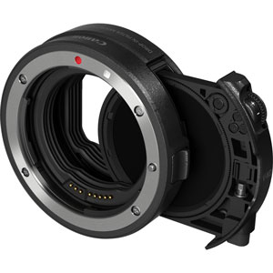 キヤノン マウントアダプタ「EF-EOS R」落っこちるはたご屋 変数式ND水漉し A付 DP-EF-EOSRND ドロップインフィルター