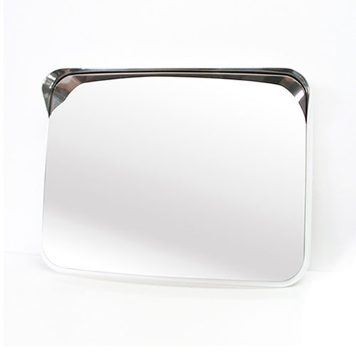 信栄物産 ステンレスミラー 角型 225×320mm（白） S-2W