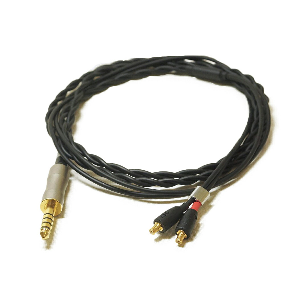 ビスパ ヘッドホンリケーブル(1.2m)【A2DCコネクタ&hArr;4.4mm5極バランス】 BSP-HPCL-MSOEPA5 Bispa 《楽-Raku》｜Joshin web 家電とPCの大型専門店 7,854円