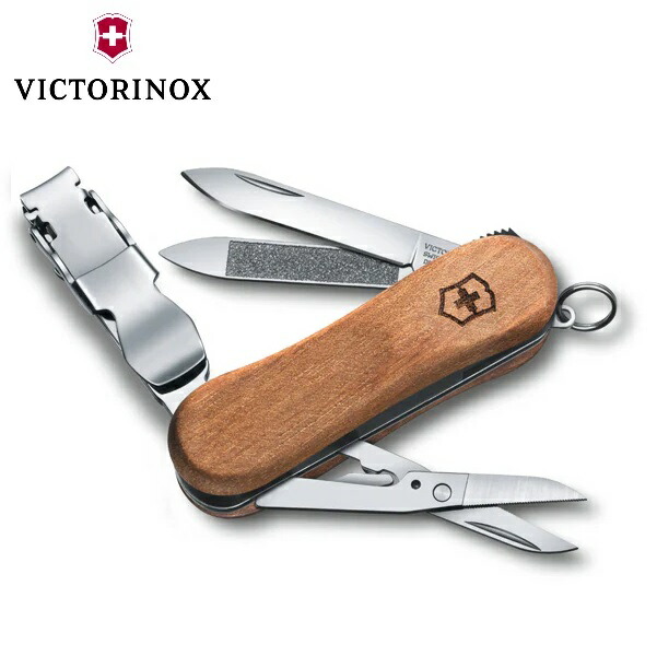 ビクトリノックス マルチ物の具 ネイルクリップウッド 580 0.6461.63 VICTORINOX