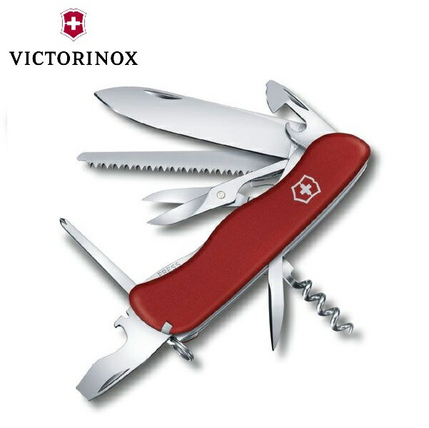 ビクトリノックス アウト乗馬者 NL 赤いこと 0.8513 Large Pocket Knife with Scissors