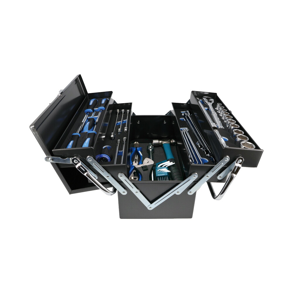 SIGNET メカニックツールセット両開き トレイ付 12.7SQ 54007 シグネット｜Joshin web 家電とPCの大型専門店