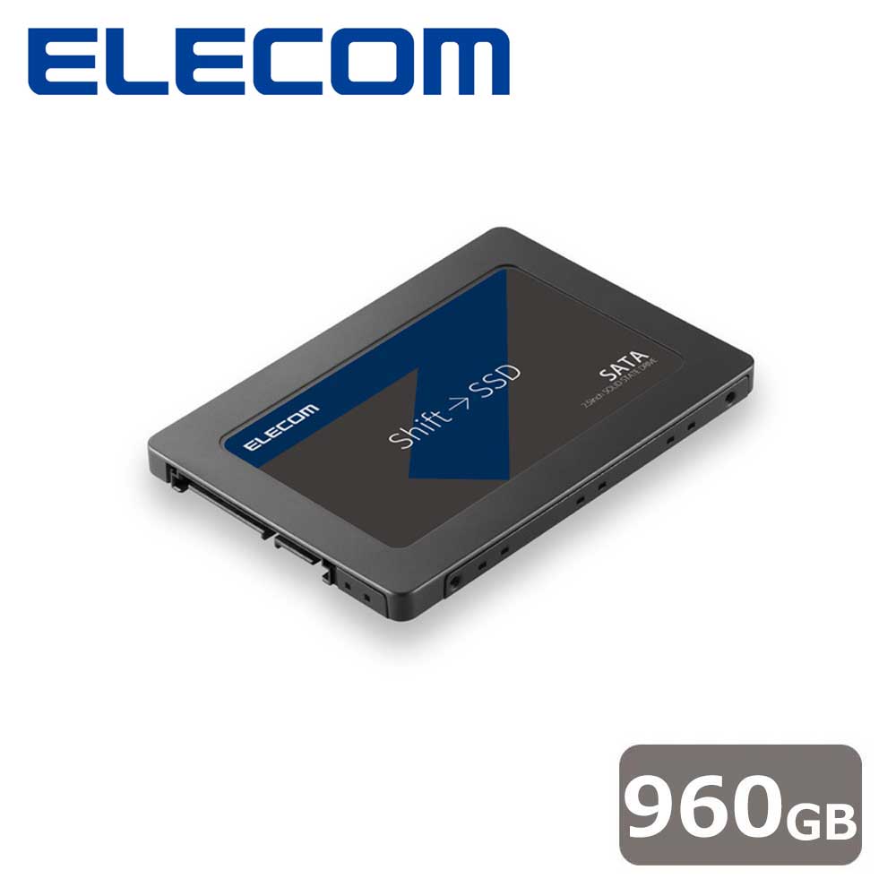 エレコム｜ELECOM SerialATA 2.5inch SSD ESD-IB続きもの 960GB ELECOM ESD-IB0960G