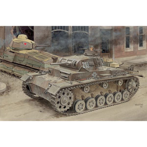 楽天市場 1 35 Ww Ii ドイツ軍 Iii号戦車 E F型 2in1 Dr6944
