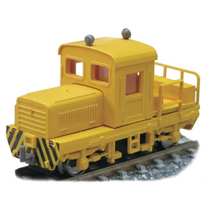 ［鉄道模型］津川洋行 【再生産】(N) 91004 軌道モーターカーTMC100 (警戒色仕様/車体色：黄色/動力付)