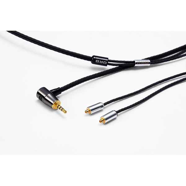オーブ ヘッドホンリケーブル(1.2m)【MMCX⇔2.5mm4極(バランス)L型プラグ】 CF-U-MMCX-2.5-L ORB Clear force Ultimate MMCX|Joshin web 家電とPCの大型専門店