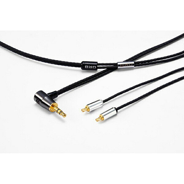 オーブ ヘッドホンリケーブル(1.2m)【A2DC⇔3.5mm3極(ステレオ)L型プラグ】 CF-U-A2DC-3.5-L ORB Clear force Ultimate A2DC|Joshin web 家電とPCの大型専門店
