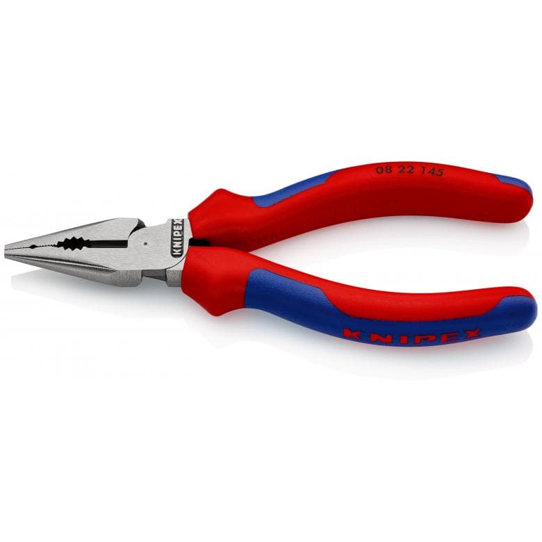 クニペックス ニードルノーズペンチ 145mm コンフォートハンドル 08 22 145 KNIPEX 先の尖った形状のペンチ 4,267円