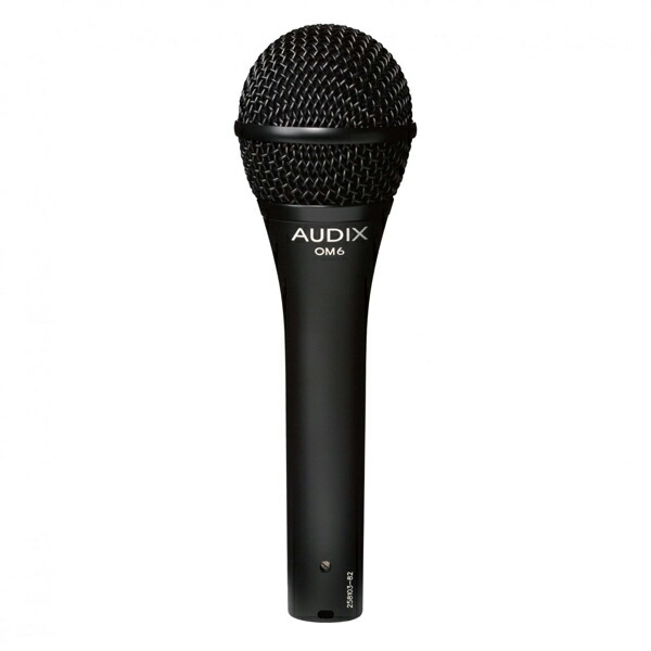 AUDIX ボーカル用ダイナミックマイク OM6|Joshin web 家電とPCの大型専門店