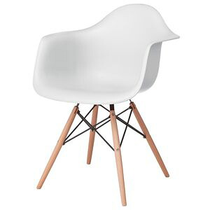 東谷 アームチェア (ホワイト) CL-799WH [CL799WH] 9,044円