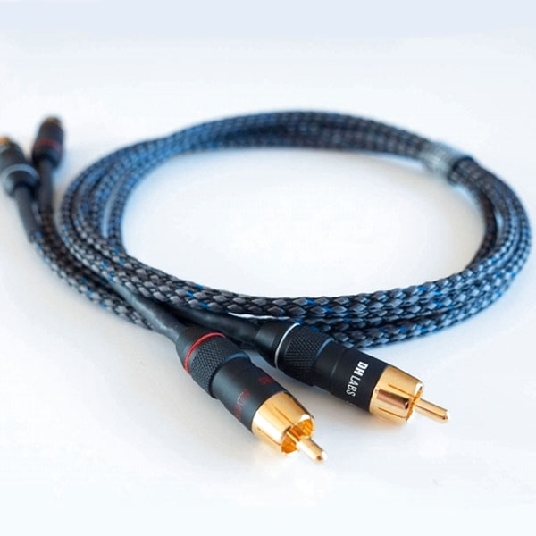 SILVER-PULSE RCA1.0 DHラボ RCAケーブル 1.0m ペア 《シルバーパルスRCA》 DH Labs 訳あり品送料無料