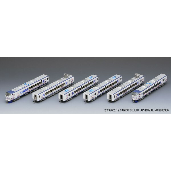 ［鉄道模型］トミックス 【再生産】(Nゲージ) 98674 JR 281系特急電車（ハローキティ はるか・Butterfly）セット 6両
