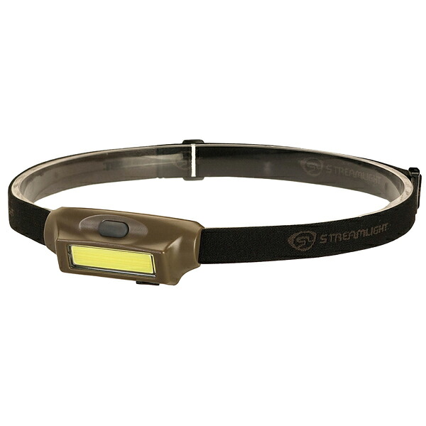 流れともし火 LED前照燈 USB吊りひも付（コヨテ）180lm 61706(ストリ-ムライト) STREAMLIGHT バンディットUSB前照燈 [61706ストリムライト] ライト・ランタン-ヘッドライト