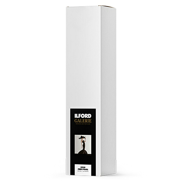 イルフォード インクジェット質問用紙 ゴールドファイバーパール 朦朦たる 光輝 610mm×15m一巻き 3in ILFORD GALERIE Gold Fibre Pearl 美術館 美術 バライタ 433212 インクジェット用紙-コピー用紙・印刷用紙