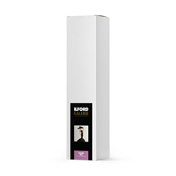 イルフォード インクジェット用紙 ラスターシルク 厚手 微粒面 432mm×15.2mロール 3インチ ILFORD GALERIE RASTER SILK ギャラリー プロフォトペーパー（旧名称：ゴールドラスターシルク） 422145(イルフォ-ド)