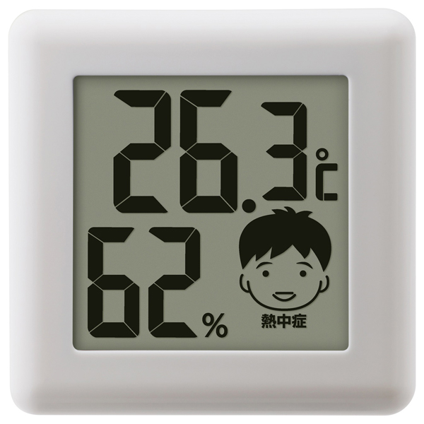 楽天市場】O-257WT ドリテック デジタル温湿度計（ホワイト） dretec 