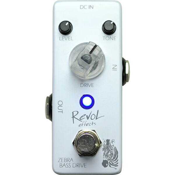 レヴォル RevoL エフェクター EBOD-01 RevoL ZEBRA BASS DRIVE