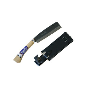 宝長久 鋼付サヤ鉈 180mm両刃 190132(アサカ) 寛文作 園芸作業用品