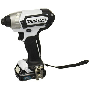 マキタ 10.8V 充電式インパクトドライバ(バッテリーBL1015×1個・充電器DC10SA付き) (白) TD110DSHSW makita BL1015×1個・充電器DC10SA・+ビット2-65・バッテリカバー・フック・ソフトケース付|Joshin web 家電とPCの大型専門店