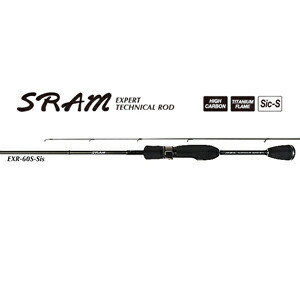 TICT SRAM アジングロッド 6.0ft カーボンソリッド 2ピース EXR-60S-Sis ティクト SRAM(スラム) オールチタンフレーム SiCリング 22,032円