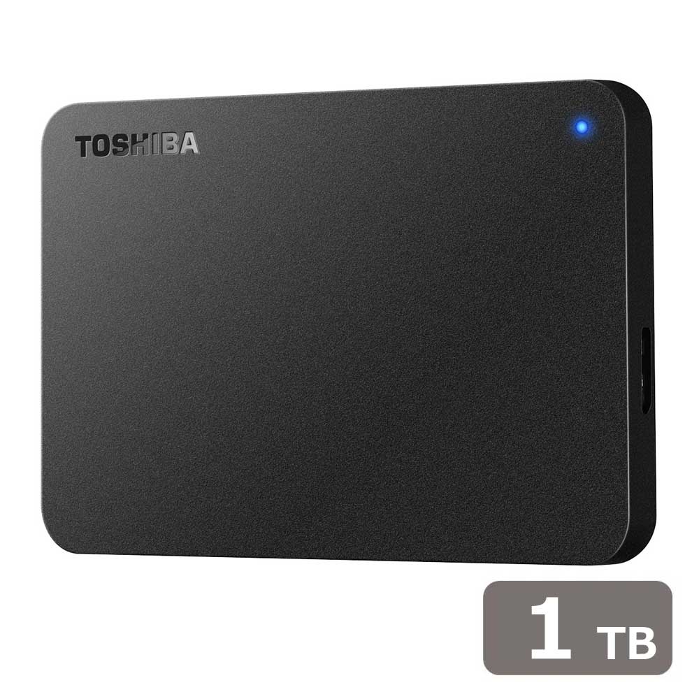 東芝｜TOSHIBA USB3.0繋ぎ合わせる 携帯型固定ディスク 1結核症 TOSHIBA CANVIO（固定ディスク-TPA続きもの） 固定ディスク-TPA1U3-B
