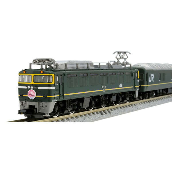 ［鉄道模型］トミックス 【再生産】(Nゲージ) 98359 JR EF81・24系トワイライトエクスプレス 基本セットA(3両)