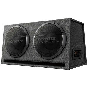 パイオニア 30cm×2 パワードサブウーファー TS-WX1220AH carrozzeria(カロッツェリア)