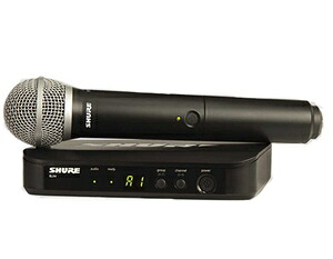 シュア ハンドヘルド型 ワイヤレスシステム BLX24J-PG58JB SHURE