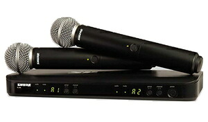 シュア デュアルチャンネルハンドヘルド型 ワイヤレスシステム BLX288J-SM58JB SHURE｜Joshin web 家電とPCの大型専門店 66,550円