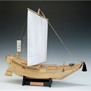 ウッディジョー 1/72 木製帆船模型 北前船 木製組立キット