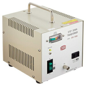 楽天市場】日章工業 海外用変圧器（ダウントランス）Aプラグ対応 SDX