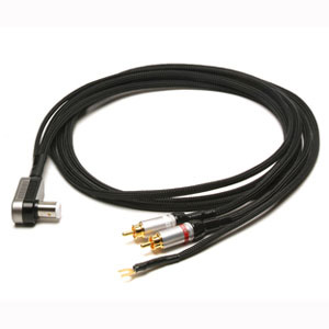 アコースティックリバイブ フォノケーブル(1.2m)【5Pinコネクター(L型)⇔RCA端子】 ANALOG-1.2TripleC-FM-L ACOURTICREVIVE