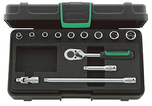 STAHLWILLE （1/4SQ）ソケットレンチセット (13pcs) 40A/9/4KN スタビレー
