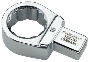 STAHLWILLE トルクレンチ差替ヘッド(メガネ)(11mm) 732/10-11 スタビレー|Joshin web 家電とPCの大型専門店