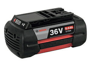 ボッシュ スライド式リチウムイオンバッテリー(36V 6.0Ah) GBA36V6.0AH BOSCH