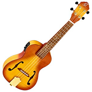 オルテガ コンサートウクレレ　プリアンプ内蔵チューナー付 RUSL-HSB ORTEGA SALOON SERIES：RUSL-HSB　gusUke ukulele preamp system with built-in tuner｜Joshin web 家電とPCの大型専門店