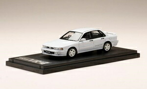 MARK43 1/43 三菱 ギャランVR-4 (E39A) 1990 カスタム変わり種 (ソフィア白いこと)【PM43133CW】 ミニカー