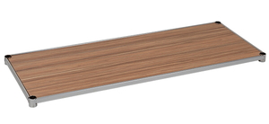 LWS1245VNA ルミナス ウッドシェルフ 木製棚板 10％OFF 絶品 ポール径25mm専用 Luminous 幅121.5×奥行46.0cm ヴィンテージNA