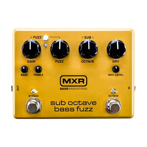 MXR サブオクターブ/ベースファズ M287 Sub Octave Bass Fuzz｜Joshin web 家電とPCの大型専門店