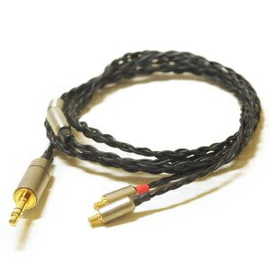 ビスパ ヘッドホン用リケーブル（1.2m）【A2DC⇒3.5mm3極ステレオミニプラグ】 BSP-HPCL-SDTREPAM Bispa SDTREP-AM《玲》