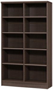 大洋 カラーラック ダークブラウン (幅86.5&times;高さ149.9cm) NC1590DB TAIYO Shelfit [NC1590DB]｜Joshin web 家電とPCの大型専門店 19,728円
