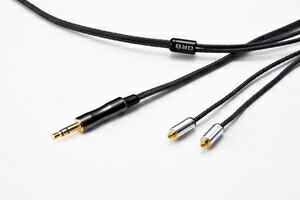 オーブ 受話器/イヤ電話機用リケーブル(1.2m)【MMCX⇔3.5粍3極(ステレオ)引っ切りない繋ぎ】 CF-N-2G-MMCX 3.5 ORB 《Clear force Nova 2nd generation MMCX》