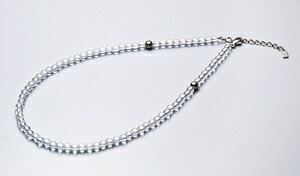 ファイテン 水晶ネックレス［サイズ：50cm］ 0515AQ808053 phiten [0515AQ808053]