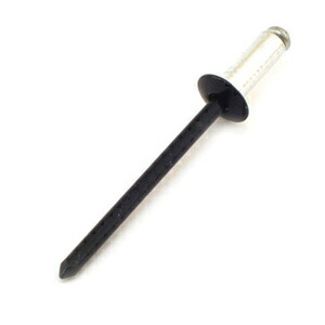 SK11 カラーリベット 20入 ブラック（径4.0mm 締付板厚3.2～6.4mm） CR5-4BL 藤原産業