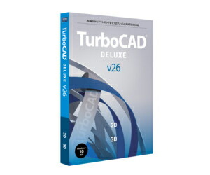 TurboCAD v26 DELUXE アカデミック 日本語版 キヤノンITソリューションズ ※パッケージ版