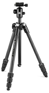 マンフロット 炭素4段三脚MBT一揃いの道具 MKELMII4CMB-BH Manfrotto Element MII