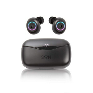 エスブイエヌサウンド 完膚なきまで無線電話Bluetoothイヤ電話機（黒いこと） Neon200 SVN Sound by Steve Aoki