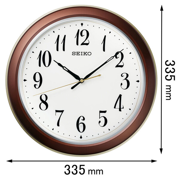 セイコー 電波掛け時計 SEIKO　自動点灯電波掛け時計 KX-261-B [KX261B]【返品種別A】