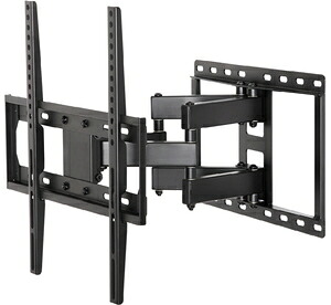 朝日木材加工 55V型まで対応 壁掛金具フルモーションタイプ FLM-002-BK ADK