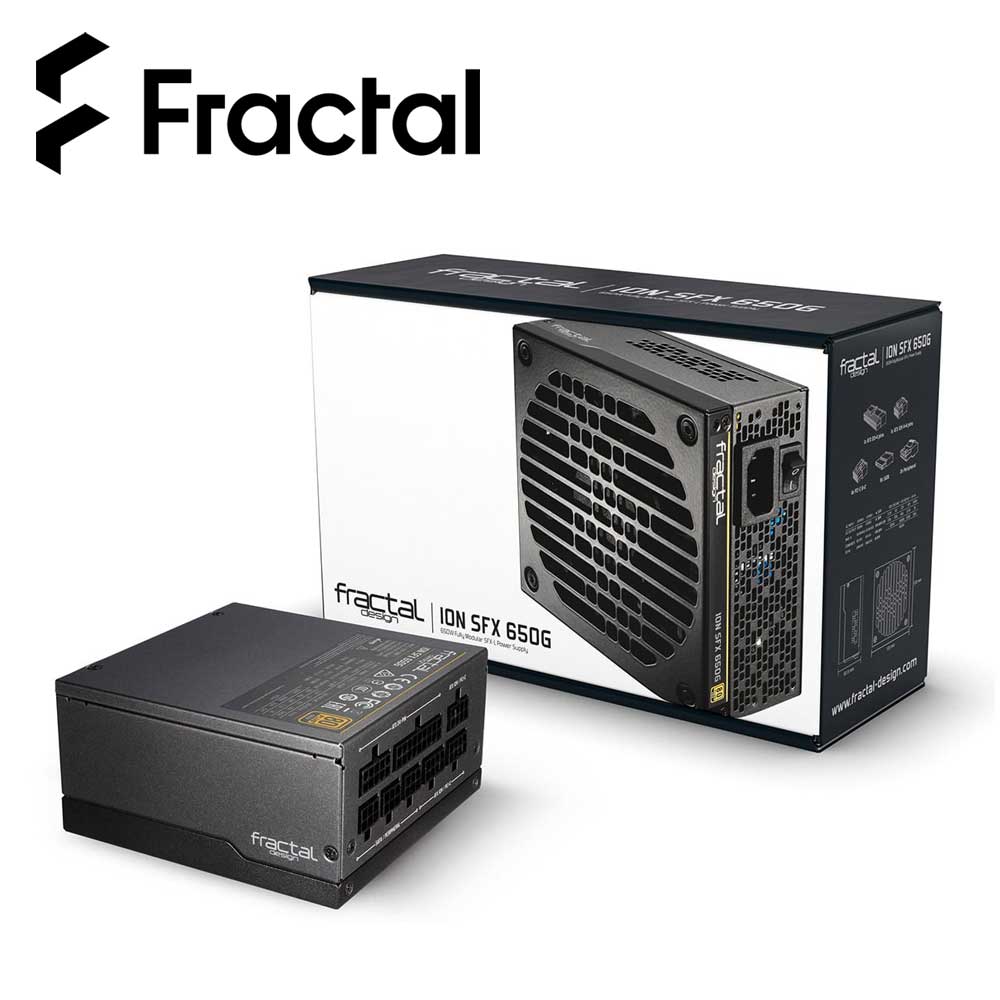 Fractal Design｜フラクタルデザイン SFX-L電源 650W80PLUS GOLD認証 FD-PSU-ION-SFX650G-B｜Joshin web 家電とPCの大型専門店